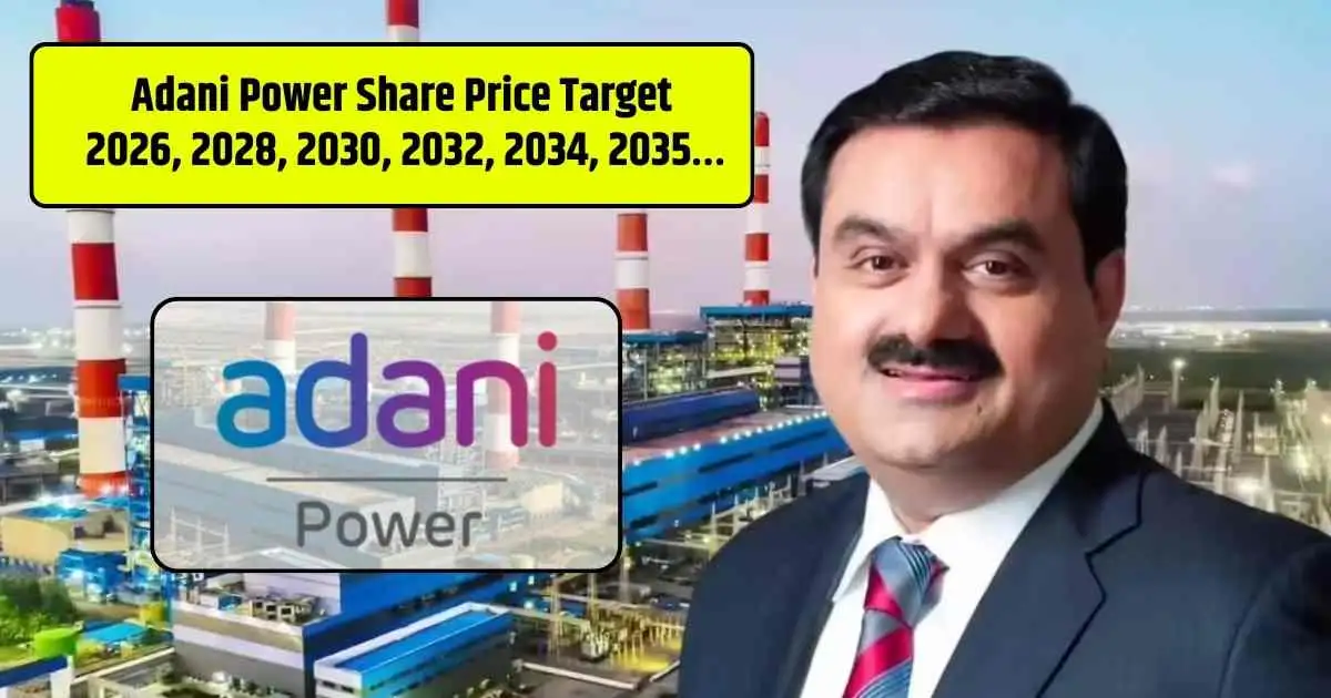 Adani Power Share Price Target 2026, 2028, 2030, 2032, 2034, 2035…